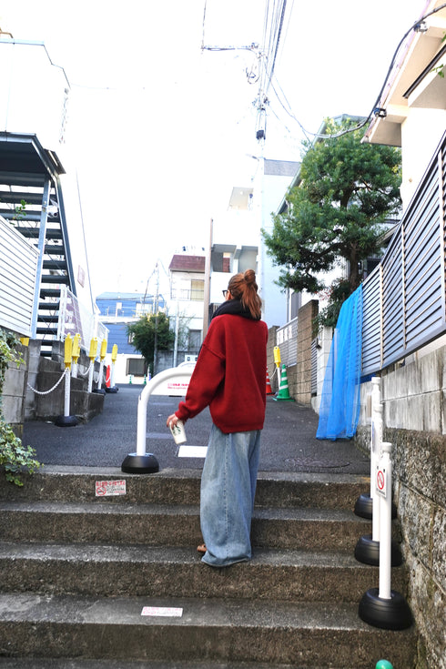 ベーシックルーズニット